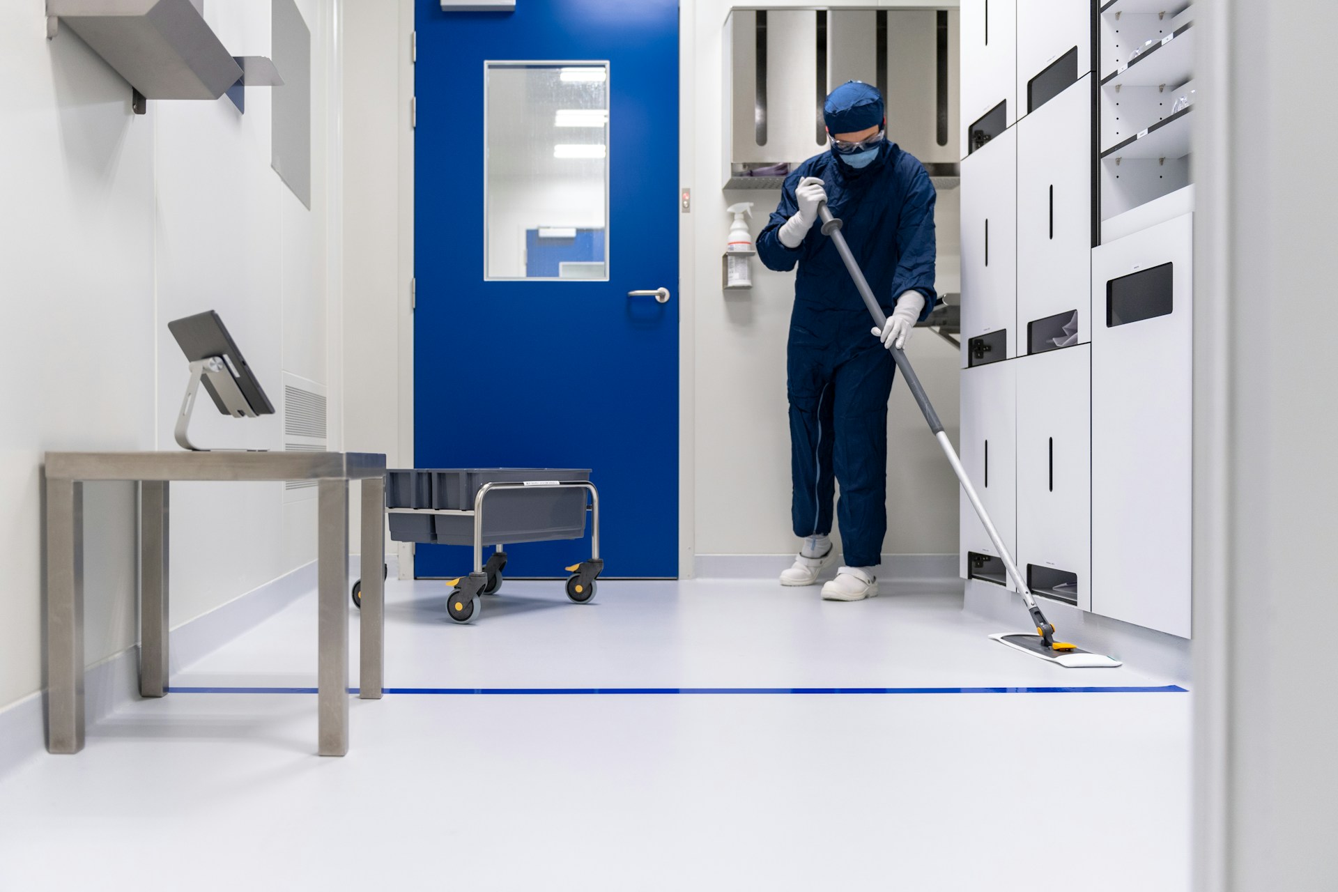 Nettoyage salle blanche et ultra-propreté - service professionnel